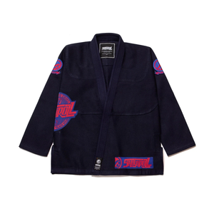 El Más Vendido para Americana Competitor 21.2 (Azul Marino) Kimono de Jiu Jitsu 450 GSM de Algodón con Tejido Perlado Ligero y Transpirable Unisex - Product Image 1