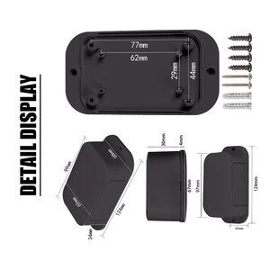 Caja de Protección Electrónica Personalizada de ABS Impermeable con Montaje en Brida - Product Image 4