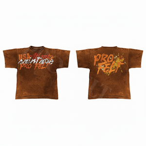 T-shirt pour homme en tissu molletonné en coton ample, style streetwear Y2K, hip-hop, respirant, couleur/logo personnalisé, vente chaude - Product Image 4