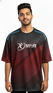 T-shirt décontracté pour homme, surdimensionné, sublimation, streetwear, tendance, coupe ample, haut populaire - Product Image 3