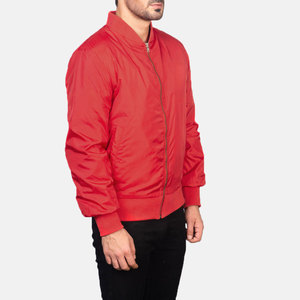 Veste bomber décontractée pour homme, style streetwear, en toile de haute qualité, avec fermeture éclair, coupe-vent et respirante - Product Image 3