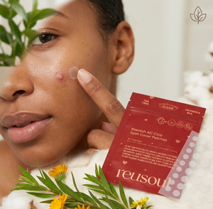 Reusoul Parches de Hidrogel de Colágeno para Imperfecciones AC Cica, Parches para el Cuidado de la Piel con Problemas, Forma Circular, 41 Parches, Para Todo Tipo de Piel - Product Image 3