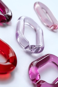 Cadenas de Resina Decorativas para el Hogar, Personalizadas, con Alta Transparencia, Varios Colores Opcionales - Product Image 3