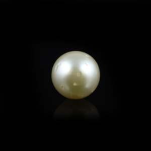 Perle d'eau douce naturelle de 8,4 carats pour bijoux fins - Or rose blanc 5 mm - Product Image 1