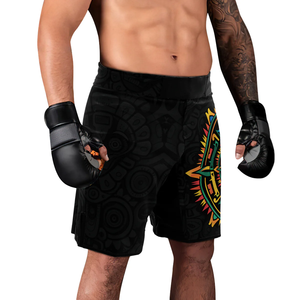 MMA/BJJ Training <b>Shorts</b> Custom Heat-Transfer Printed Breathable Quick Dry Stretch Micro 100% <b>Polyester</b> OEM Service MMA <b>Shorts</b> - Product Image 5