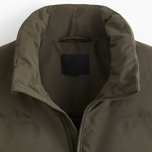 Chalecos acolchados para hombre de la mejor calidad, con cremallera, sin mangas, de nailon y poliéster, cálidos, cortavientos, para invierno, con servicio OEM. - Product Image 5