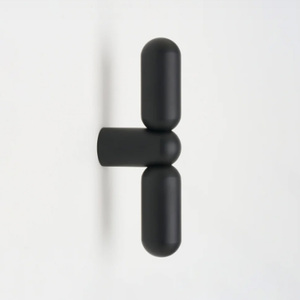 Poignée de meuble en métal en forme de T, bouton de meuble noir minimaliste, poignées de tiroir, poignée décorative pour commode, poignées pour meubles - Product Image 2