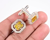 Mancuernillas Personalizadas de Lujo para Hombre |   Mancuernillas de Acero Inoxidable y Plata de Ley 925 |   Joyería al por mayor para puños de camisa de negocios y bodas