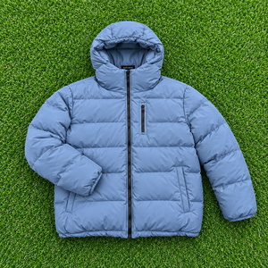 Blouson matelassé oversize à capuche avec fermeture éclair, vêtement d'extérieur d'hiver isolé, manteau streetwear unisexe personnalisé, fournisseur OEM - Product Image 3