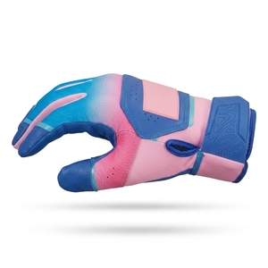ถุงมือเบสบอลหนังพรีเมียมสำหรับผู้ตีเบสบอลมือขวา แบบเต็มนิ้ว ระบายอากาศได้ดี กันลื่น ปรับขนาดข้อมือได้ เหมาะสำหรับการฝึกซ้อม - Product Image 6