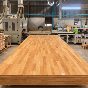 Encimera de Madera de Caucho con Juntas Dentadas, Panel Laminado Sólido para Cocina, Precio Económico, Buena Calidad, Directo de Fábrica - Product Image 5