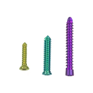 Vis corticales OEM haut de gamme en acier inoxydable et titane pour implants orthopédiques vétérinaires, certifiées CE - Product Image 1