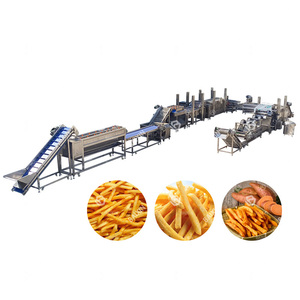 Ligne de production industrielle automatique de chips de pommes de terre frites surgelées ligne de machine de fabrication de chips fraîches de pommes de terre - Product Image 5