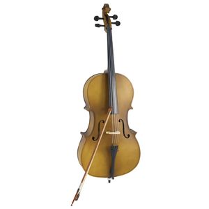 Set Violoncello Acustico 4/4 con Custodia, Arco e Resina in Colore Legno, Include Tutti gli Accessori Essenziali (Vecchio Codice 86308904) - Product Image 1