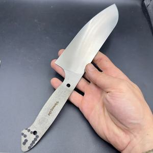 ชุดมีดเชฟใบเปล่าแบบกำหนดเองทำมือ Jexmoo พร้อมใบมีดสแตนเลสและปลอกหนัง - ของขวัญสำหรับเชฟ - Product Image 4