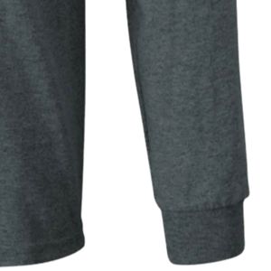 Camiseta de Manga Larga Color Gris Carbón para Mujer con Gráfico Rosa 1908, Cuello Redondo, Estilo Casual, Suave, para Uso Diario - Product Image 2