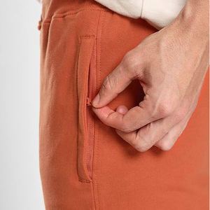 Pantalon d'été en coton pour homme, très respirant, coupe droite ample, style streetwear, joggers, couleur unie, mode décontractée, service OEM - Product Image 4