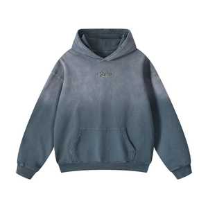 Sudadera con Capucha Rosa para Hombre, Algodón French Terry, Casual, con Bolsillo Frontal, Logotipo Estampado, Transpirable, de Secado Rápido, 370g, para Otoño - Product Image 5
