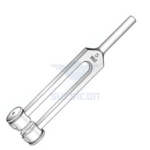 ส้อมเสียงอัลลอยด์ C1 256 Hz เครื่องมือวินิจฉัยทางการแพทย์สำหรับการทดสอบความถี่เสียงที่แม่นยำ การประเมินการได้ยิน และการใช้งานทางคลินิก - Product Image 6