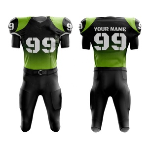 Maillot de football américain de qualité supérieure, logo personnalisé, grande taille, été, confortable, respirant, manches courtes, sublimation - Product Image 3
