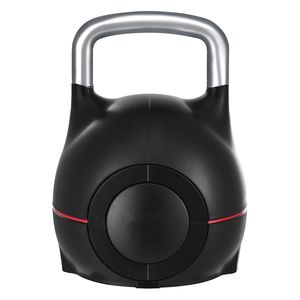 Adjustable Kettlebell with 7 <b>Weight</b> Levels Die-Cast Aluminum ABS Material 5 to 44 Lbs for Strength <b>Training</b> - Product Image 4