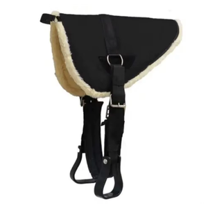 Tapis de selle en feutre de laine personnalisé avec logo, profilé, pour l'équitation, confort et soutien premium, durable et adapté aux chevaux western - Product Image 3