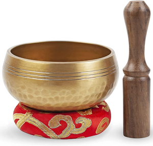 Cuenco Tibetano Hecho a Mano para Meditación, Sonido Terapéutico, Yoga, Mindfulness, Relajación y Práctica Espiritual - Product Image 3