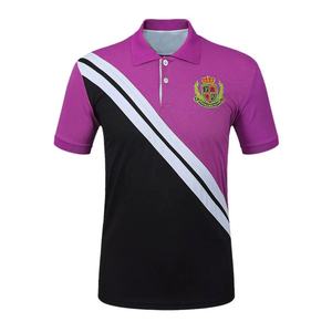 Tissu éponge personnalisé pour chemise, polyester/coton, respirant, logo brodé personnalisé, uniforme de travail formel, sport, unisexe, imprimé - Product Image 5