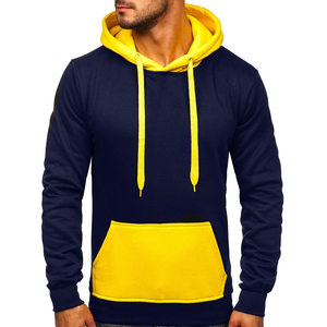 Ventes en gros de sweats à capuche pour hommes en grande taille, coupe-vent et respirants, couleur unie, OEM, nouvelle arrivée, prix bas personnalisé pour l'hiver - Product Image 1