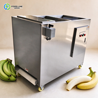 Industriële bananenschilmachine met lage schadetpercentage, automatische bananenpeller voor fruitverwerkingslijn