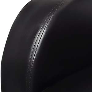 Sofá Reclinable de 2 Plazas en Cuero Sintético Negro con Reposapiés Ajustables - Product Image 4