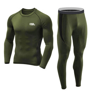 Ensemble de compression pour homme de haute qualité, tissu respirant pour l'entraînement, la gym et les activités sportives. - Product Image 1