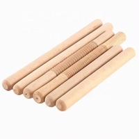 Rouleau à pâtisserie en bambou écologique Delarchi OT51 fabriqué au Vietnam pour planches à pâtisserie