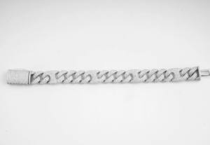 D'VINS JEWELS Pulsera de Eslabones Unisex de Oro Sólido de 14K con Diamantes de Corte Brillante Redondo de 15MM y 7 Pulgadas, Estilo Hip Hop - Regalo para Fiestas - Product Image 2