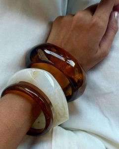 Bracelets en résine multicolores à la mode pour filles, lot de 1 bracelet en pierre pour mariages, fiançailles et artisanat, bijoux indiens - Product Image 1