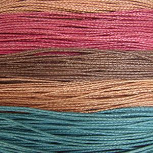 Producto de Venta caliente 2,5mm 3mm 4mm 5mm cuero genuino redondo Bolo Cordón de cuero trenzado a precio al por mayor Cordón de cuero redondo - Product Image 3