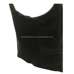 Chaqueta de invierno de alta calidad para hombre, chaleco Retro de motorista, chaleco sin mangas con cuello en V para motocicleta, Chaleco de cuero genuino disponible, chaqueta de invierno de gran tamaño para hombre - Product Image 3