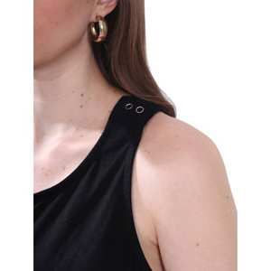 Vente chaude XL Bretelles croisées sur le devant Épaule nue Séchage rapide Respirant Vêtements de sport en bambou en coton biologique - Product Image 1