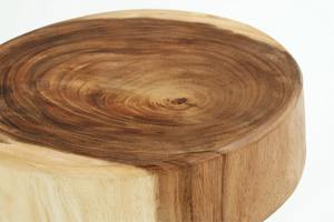 Tabouret minimaliste en bois massif avec finition naturelle, meubles en bois rustiques pour salon, café, hôtel et décoration intérieure - Product Image 4