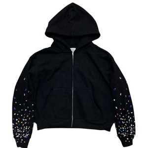 เสื้อฮู้ดดี้สเวตเตอร์มีฮู้ดสำหรับผู้ชายเสื้อฮู้ดแนวสตรีทสำหรับฤดูหนาวขนาดใหญ่450gsm หรูหราออกแบบได้ตามต้องการ - Product Image 1