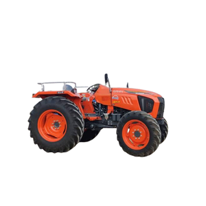Tractor utilitario Kubota MU 5502 4WD de 55 hp diseñado para tareas agrícolas pesadas como rotovación, carga y transporte. - Product Image 2