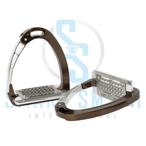 Estribos de Seguridad para Montar a Caballo, Ajustables, Ecológicos, de Acero Inoxidable, Antideslizantes, para Silla de Montar Inglesa - Product Image 1
