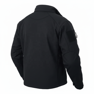 Winter Cold Weather Workwear Security Jacket Utility Coat Windproof <b>Thermal</b> Outerwear Customized Color Logo Front Shoulder Strap - Product Image 5