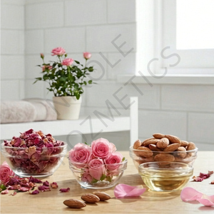 Rose Fragrance & Almond <b>Oil</b> Shower Gel with Nourishing & Moisturizing Formula for Gentle Cleansing and Soft Smooth Fresh Skin - Product Image 2