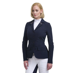 Veste d'équitation d'hiver personnalisée pour femmes avec logo, respirante en maille, pour concours d'équitation, fournisseur indien - Product Image 4