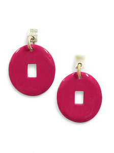Pendientes Colgantes de Cuerno de Búfalo Hechos a Mano DTJ para Mujer, Estilo Moderno, Acabado Lacado, Ecológicos, 40mm, Gran Valor, Venta al por Mayor, Aniversario - Product Image 2
