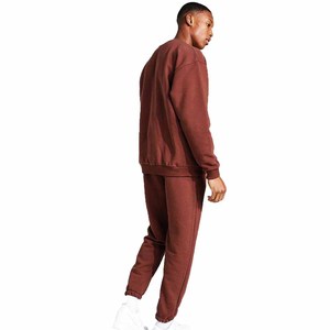 Conjunto Deportivo de 2 Piezas 100% Algodón Personalizado, Sudadera con Cuello Redondo para Hombre, Ligero para Invierno, Venta al Por Mayor - Product Image 2