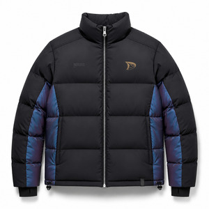 Waterproof Ripstop Shell OEM Private Label Detachable Hood Thermal Winter Men Bubble Puffer Coat - Product Image 1