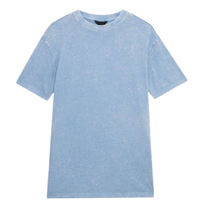 T-shirt femme délavé à l'acide, respirant, personnalisable, confortable, prix bas, service OEM - Product Image 1
