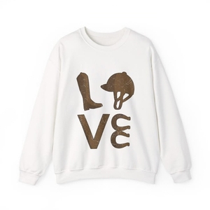 Women's <b>White</b> Embroidered Jersey Crew Neck <b>Sweatshirt</b> with Animal Print Casual Regular Fit Full Sleeve Autumn Wear - Product Image 1
